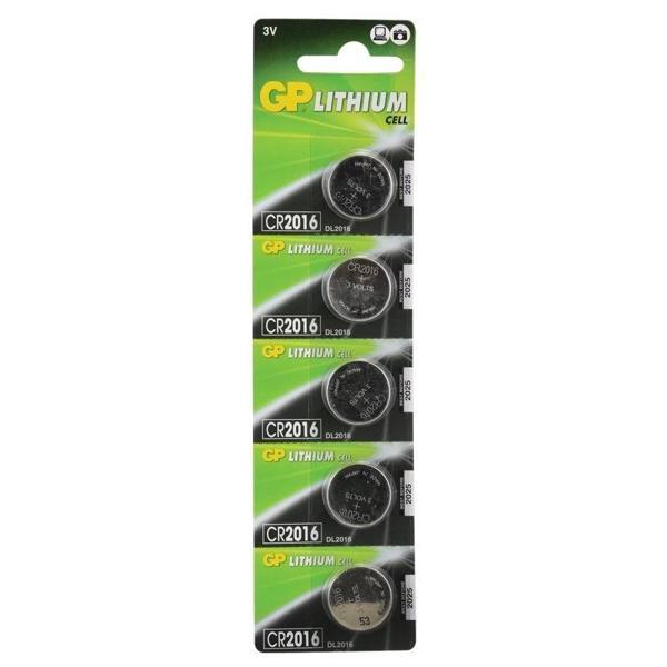 Gp Cr2016 Lityum Pil 5 Li Paket - Image 1