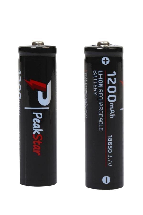 Orjinal 3.7 V 1200 Mah Şarj Edilebilir 18650 Turbo Model Li-ion Şarjlı Pil - Image 1