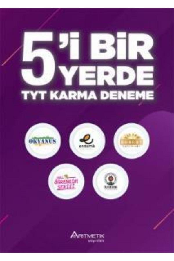 Aritmetik Yayınları Aritmatik Tyt Karma 5i Bir Yerde Deneme Sınavı 9786055871277 - Aritmetik Yayınları - Image 1
