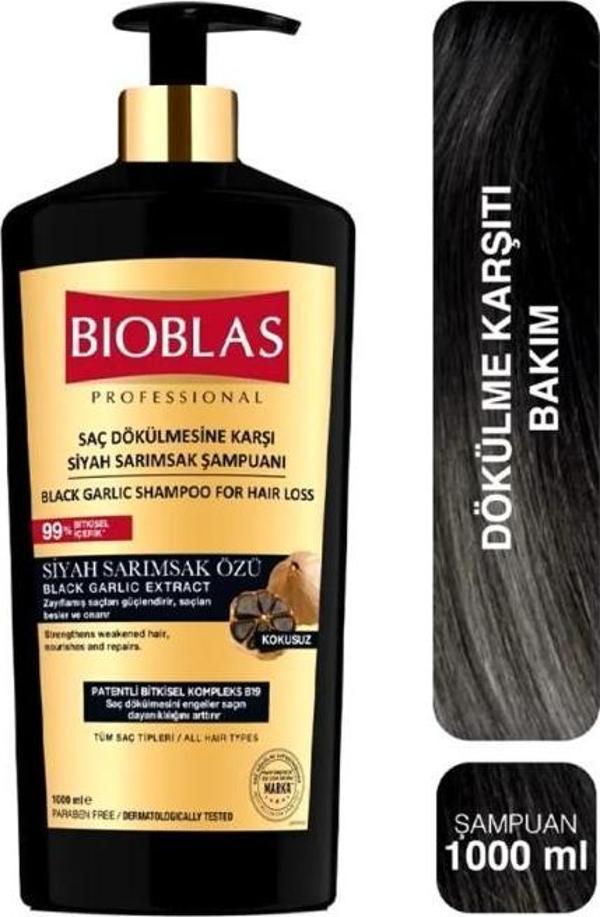 Bioblas Siyah Kara Sarımsak Şampuanı 1000 ml - Image 1
