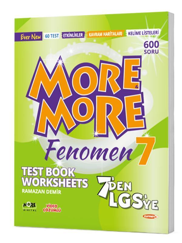 More & More Yayınları 7. Sınıf English Fenomen Test Book - Image 1