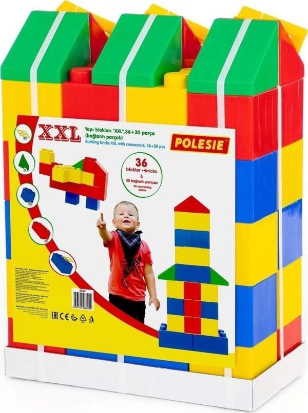 Polesie Yapı Blokları "xxl" 36+30 Parça (bağlantı Parçalı) 68026 - Image 1