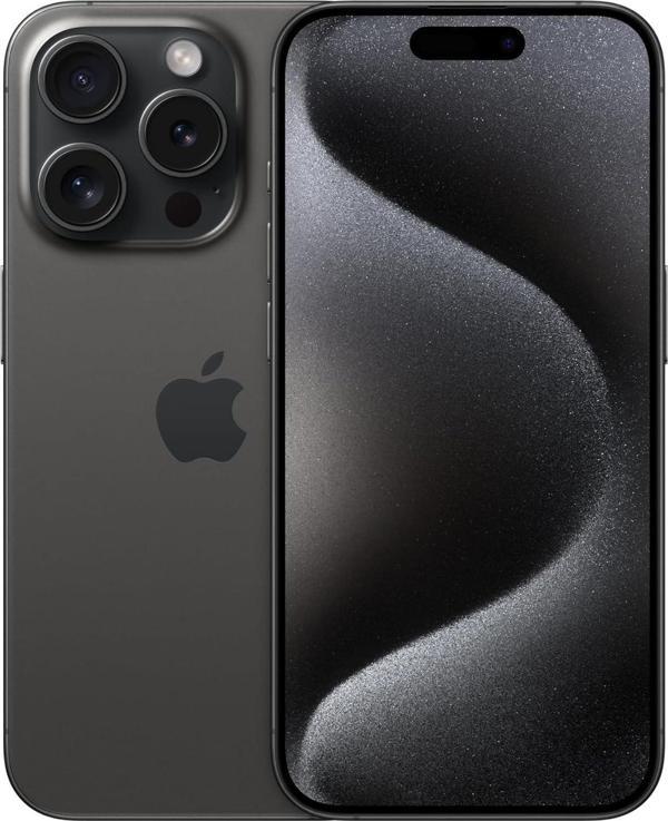 Apple iPhone 15 Pro 128 GB Siyah Titanyum (Apple Türkiye Garantili) - Image 1