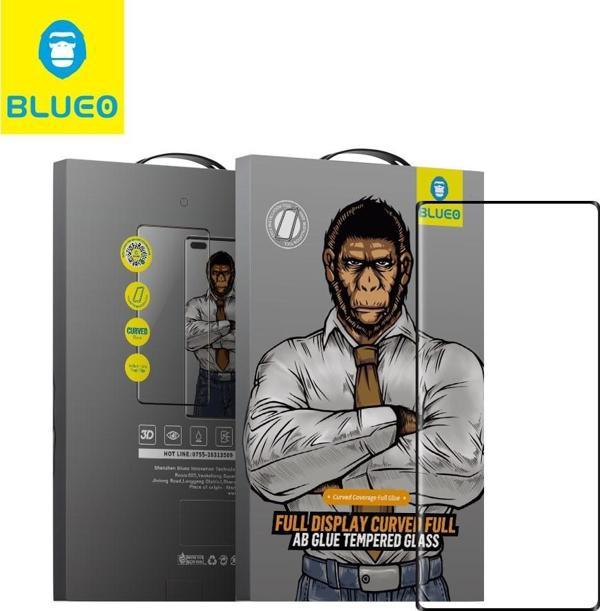 Blueo S23 Ultra Full AB Glue 3D Curved Silk Temperli Anti-Static Cam Ekran Koruyucu Samsung S23 Ultra - Image 1