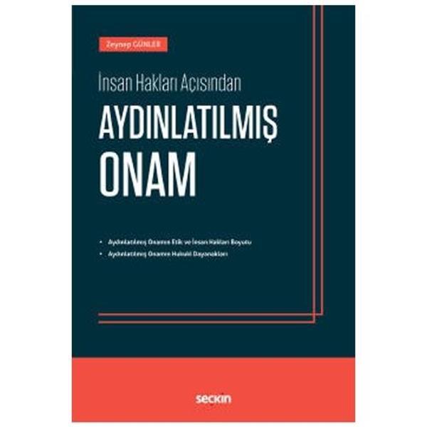 İnsan Hakları Açısından Aydınlatılmış Onam Zeynep Günler 2021/09 - Seçkin Yayıncılık - Image 1
