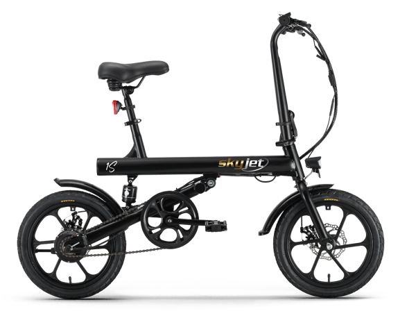 SKYJET 1-S ELEKTRİKLİ BİSİKLET -SİYAH - Image 1