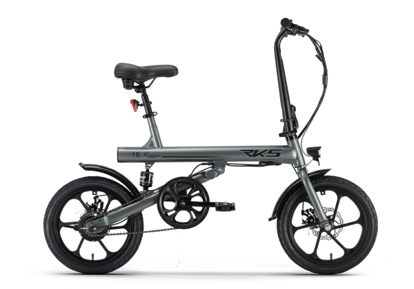 RKS 1-S ELEKTRİKLİ BİSİKLET - GRİ - Image 1