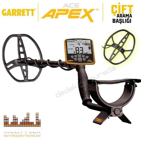 Garrett Ace Apex Dedektör Çift Başlıklı - Image 1