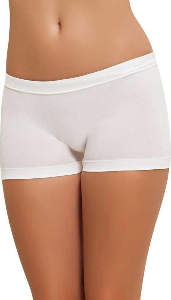 6 Adet Nbb Bayan Dikişsiz Mini Şort Külot Boxer 2008 - Image 1