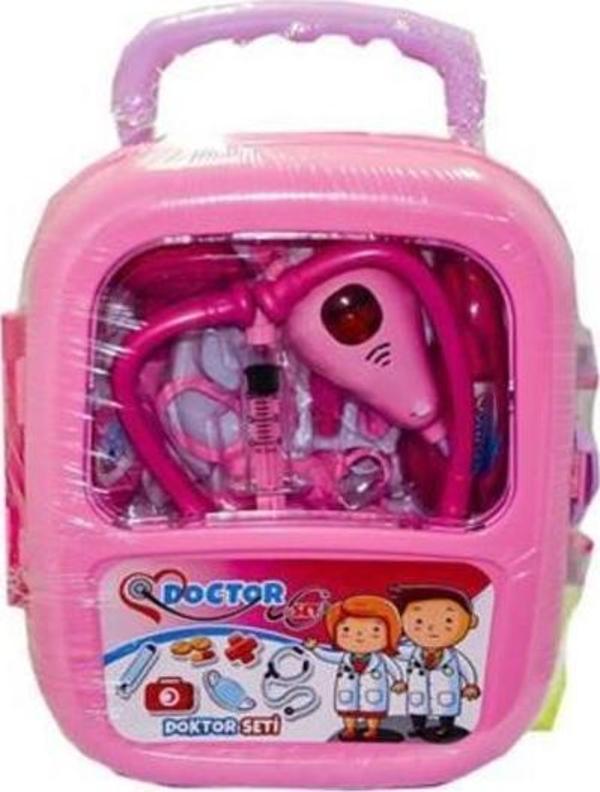 Zeytoys Doktor Seti Kız ZEY2028,Meslek Rol Yapma Oyuncak Seti - Image 1