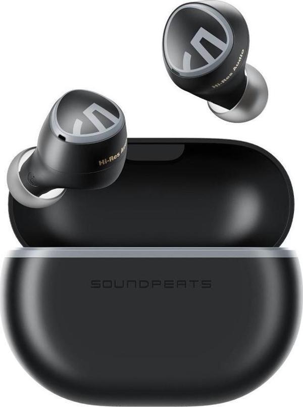 Soundpeats Mini HS Bluetooth 5.3 Hi-Res Kablosuz Kulak İçi Kulaklık Siyah - Image 1