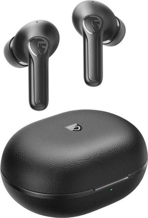 Soundpeats Life 12mm Dinamik Sürücü ANC Bluetooth 5.2 Kablosuz Kulaklık Siyah - Image 1