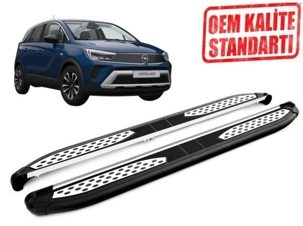 CROSSLAND ARACA ÖZEL B PLUS YAN BASAMAK 2017 2018 2019  2020 2021 2022 2023 2024 2025 SİYAH - Image 1