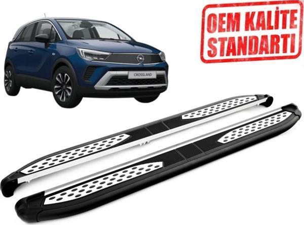 CROSSLAND ARACA ÖZEL B PLUS YAN BASAMAK 2017 2018 2019  2020 2021 2022 2023 2024 2025 SİYAH - Image 1