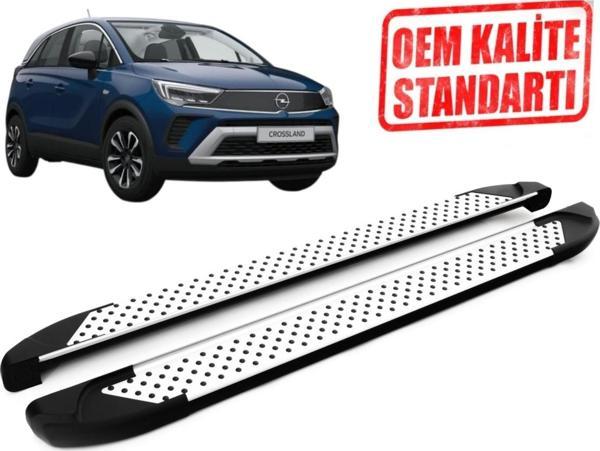 CROSSLAND ARACA ÖZEL SPHR V1 YAN BASAMAK 2017 2018 2019 2020 2021 2022 2023 2024 2025 GRİ - Image 1
