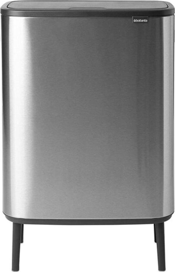 Brabantıa Bo Fpp Matt Steel Hı Dokunmatik Çöp Kutusu 60l - Image 1