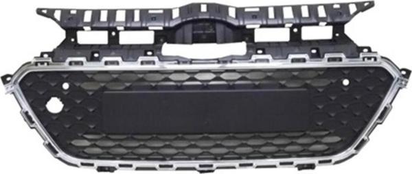 86560C8020-HYUNDAI İ20 ÖN TAMPON PANJURU KROM ÇERÇEVELİ 14- -HUN07I2031 - Image 1