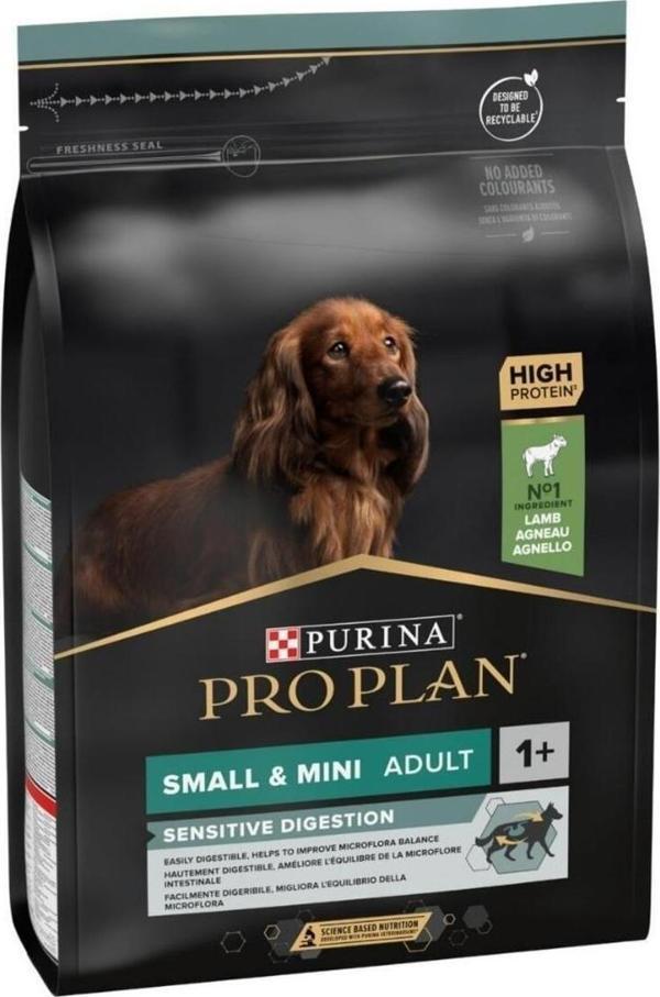 Pro Plan Small Mini Adult Kuzu Etli Yetişkin Köpek Maması 3 Kg - Image 1