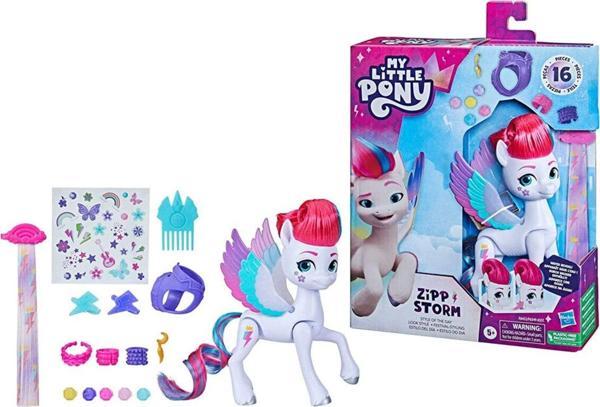 My Lıttle Pony Brıdlewoodstock Günün Stili Figür Zipp Storm F6349-F6452 - Image 1