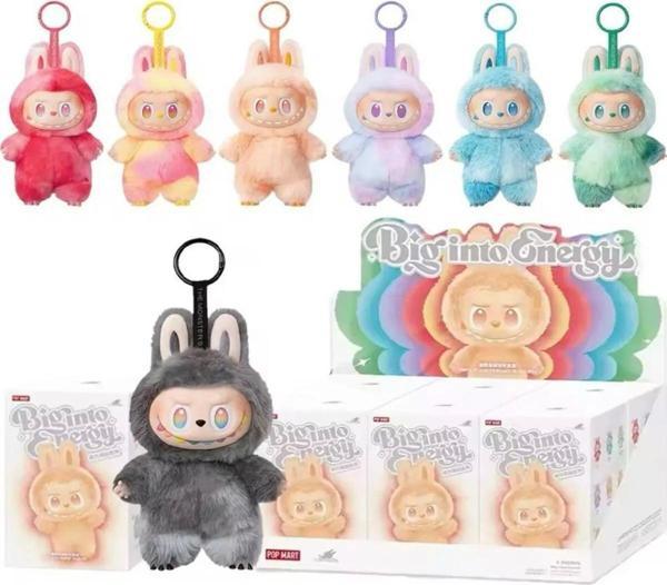 Tinyshop Kids Store Pop Mart Labubu Big İnto Energy Series-Vinyl Plush Pendant Blind Box Anahtarlık - Image 1