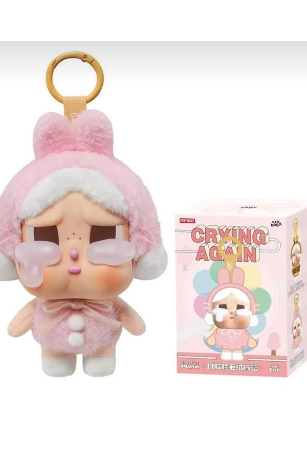 Tinyshop Kids Store Crying Again Cry Baby Çanta Charmı Aksesuar-1Adet Anahtarlık Peluş-Labubu - Image 1