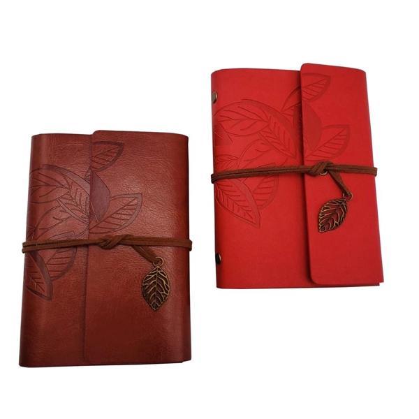 Küçük Boy Retro Deri Defter - Image 1