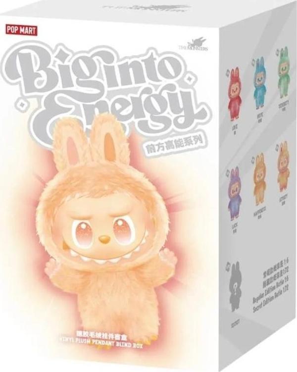 Tinyshop Kids Store Pop Mart Labubu The Monsters Big İnto Energy Series-Vinyl Plush Pendant Blind Box Anahtarlık - Image 1
