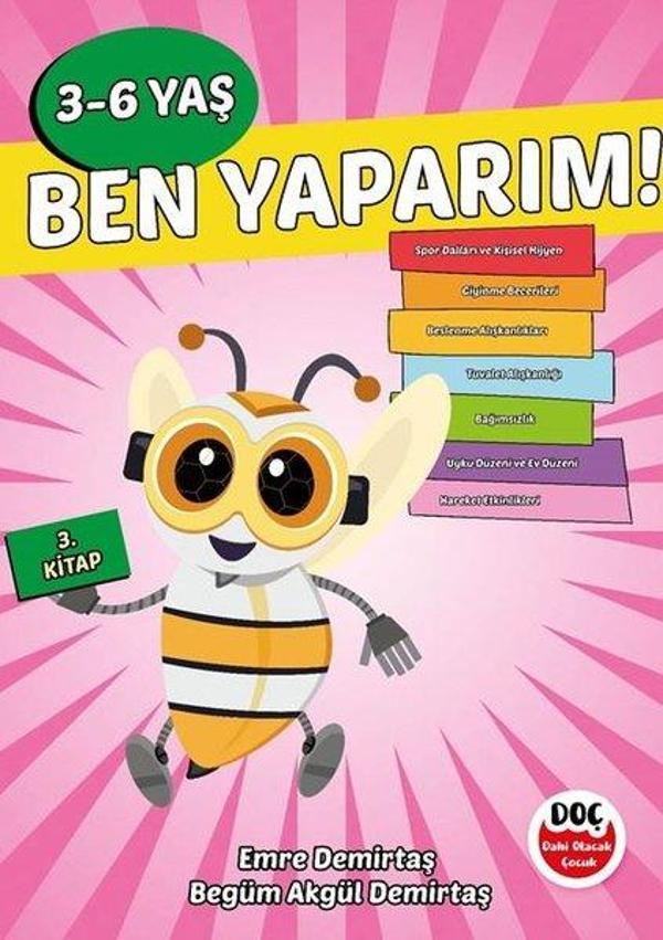 Ben Yaparım! 3 - 6 Yaş 3. Kitap - Dahi Olacak Çocuk Yayınları - Image 1