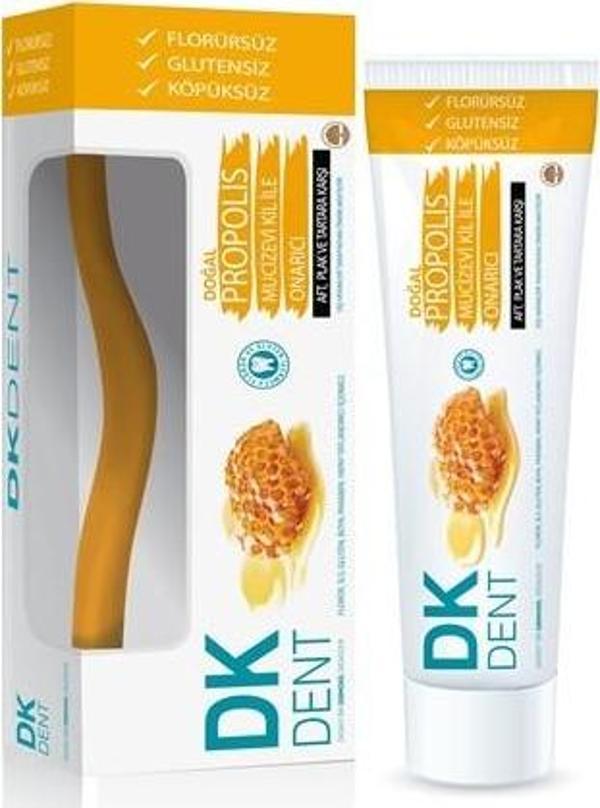 DK DENT PROPOLİS DİŞ MACUNU 75 ML+ FIRÇA - Image 1