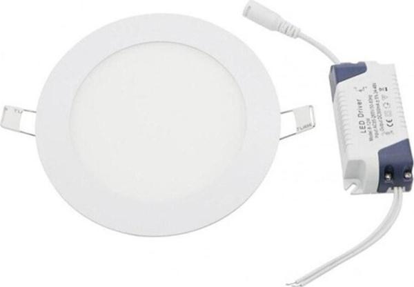 Led 9W Sıva Altı Panel Slim Spot Trafolu Beyaz Işık Iç Çapı 12Cm Dış Çapı 15Cmdir - Image 1