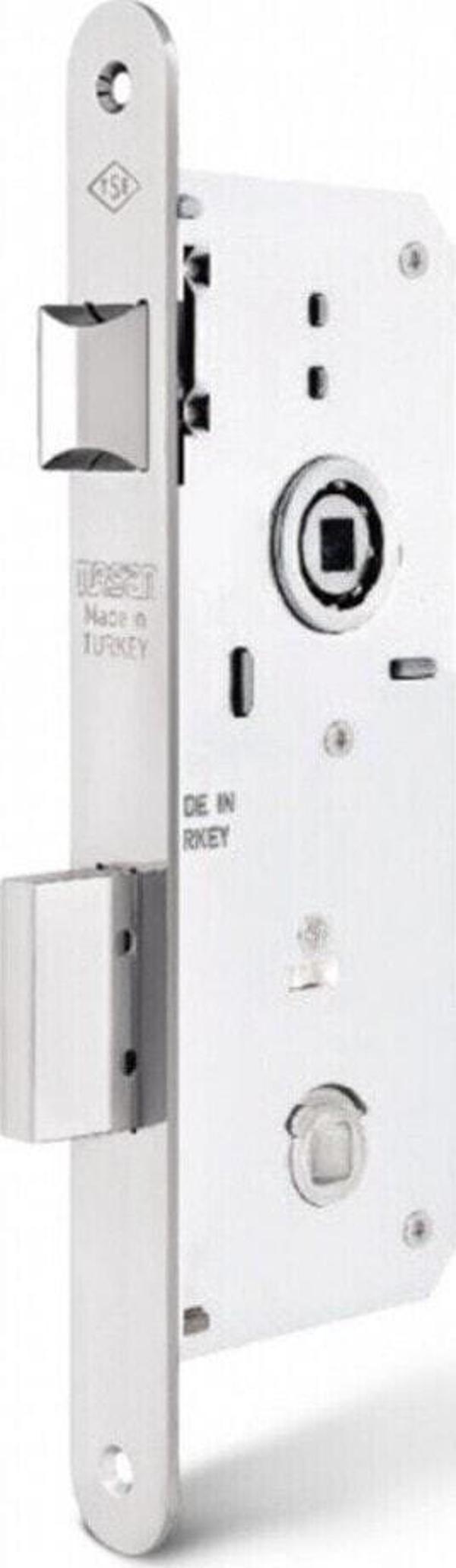 Tursan Gömme Kilit Wc Oval 23 Mm Aynalı 35 Mm - Image 1