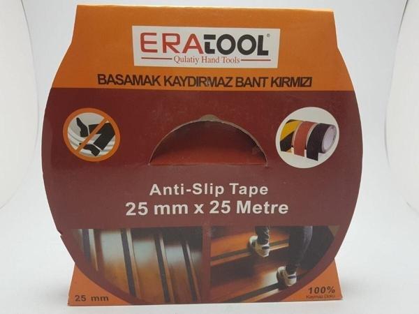 Eratool Kaydırmaz Bant Kırmızı 25 Metre 25 Mm - Image 1