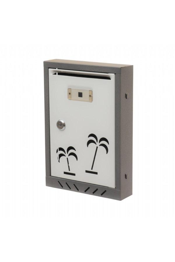 Aksan Akşan Metal Palmiye Posta Kutusu - Image 1