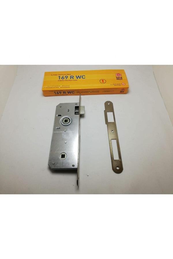 Kale Extra İç Kapı Gömme Wc Kilit 35 Mm Oval Ayna 169Rwc - Image 1