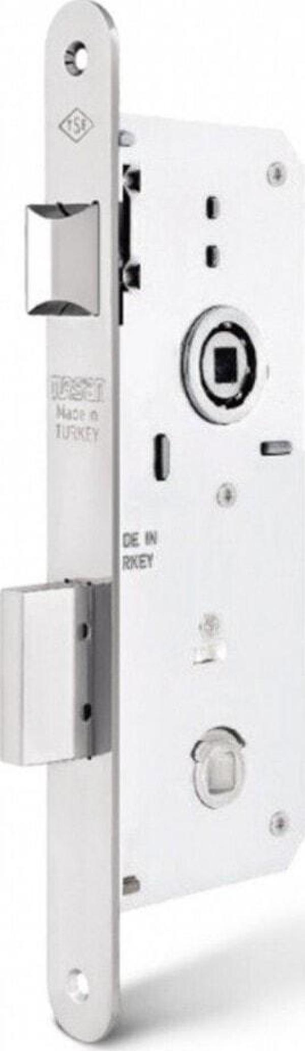 Tursan Gömme Kilit Wc Kare 23 Mm Aynalı 35 Mm - Image 1