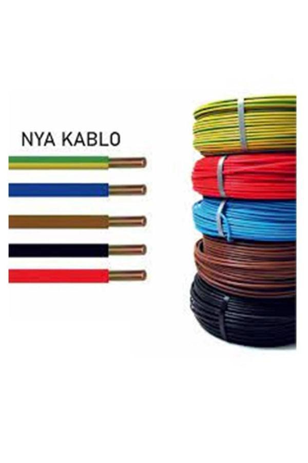 Öznur Öznur 1,5 Mm Nya Kablo Tek Damar 15 Metre Kahverengi - Image 1