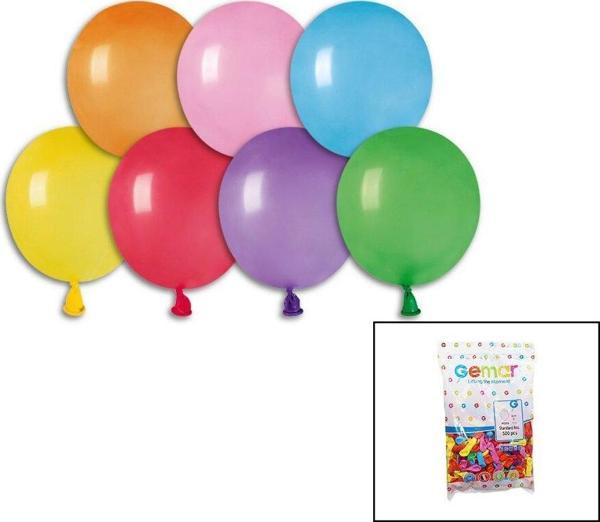 RENKLİ SU BALON 3 İNÇ - 8CM - 500PCS (K246) - Image 1