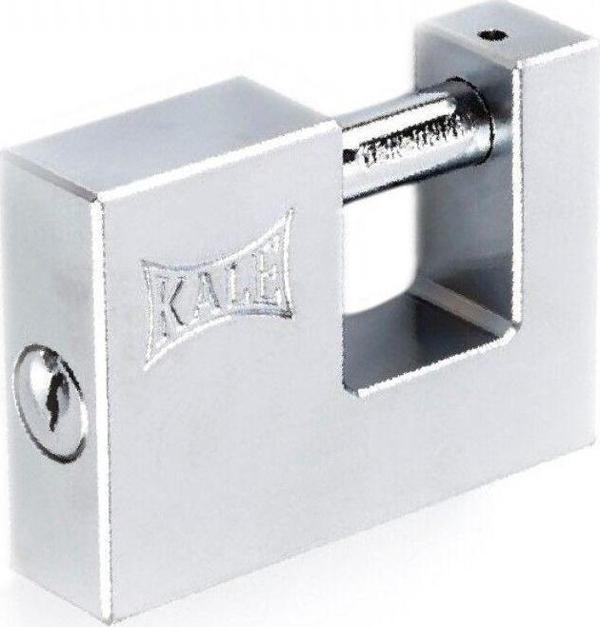 Kale Yatay Pirinç Asma Kilit Saten 70 Mm - Image 1