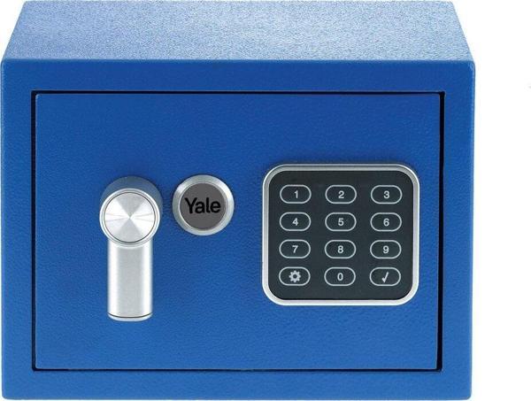 Yale Ysv/170/Db2/B Dijital Mini Boy Kollu Kasa, Mavi - Image 1