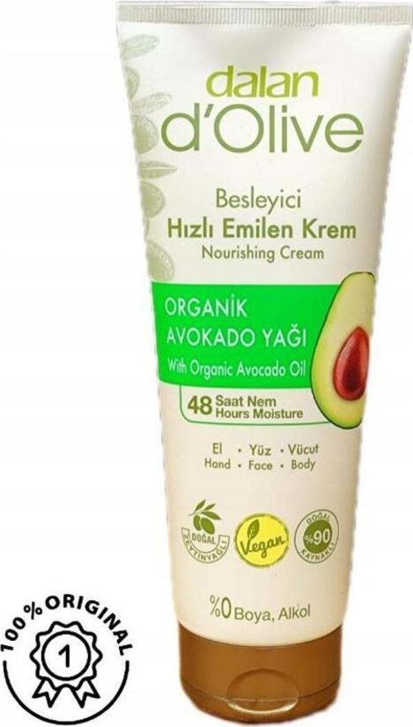 Dalan Dolive 250Ml Tüp Krem Avakado - Image 1