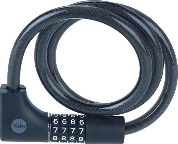 Yale Essential Kablolu Bisiklet Kilidi  1000Mm  Şifreli Ve  Anahtarlı Ycc0121002 - Image 1