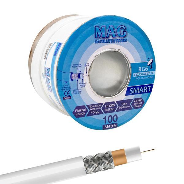 MAG SMART RG6/U4 64 TEL ANTEN KABLOSU (100 METRE) (81) - Image 1