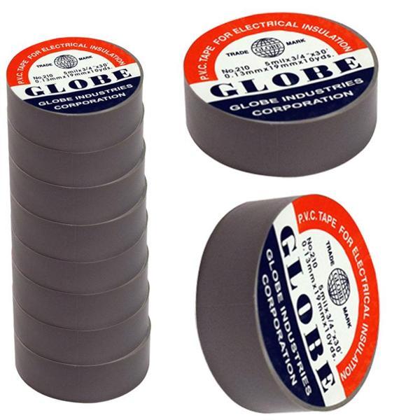 GLOBE İZOLE BANT GRİ 10LUK  0.13MMX19MM (81) - Image 1