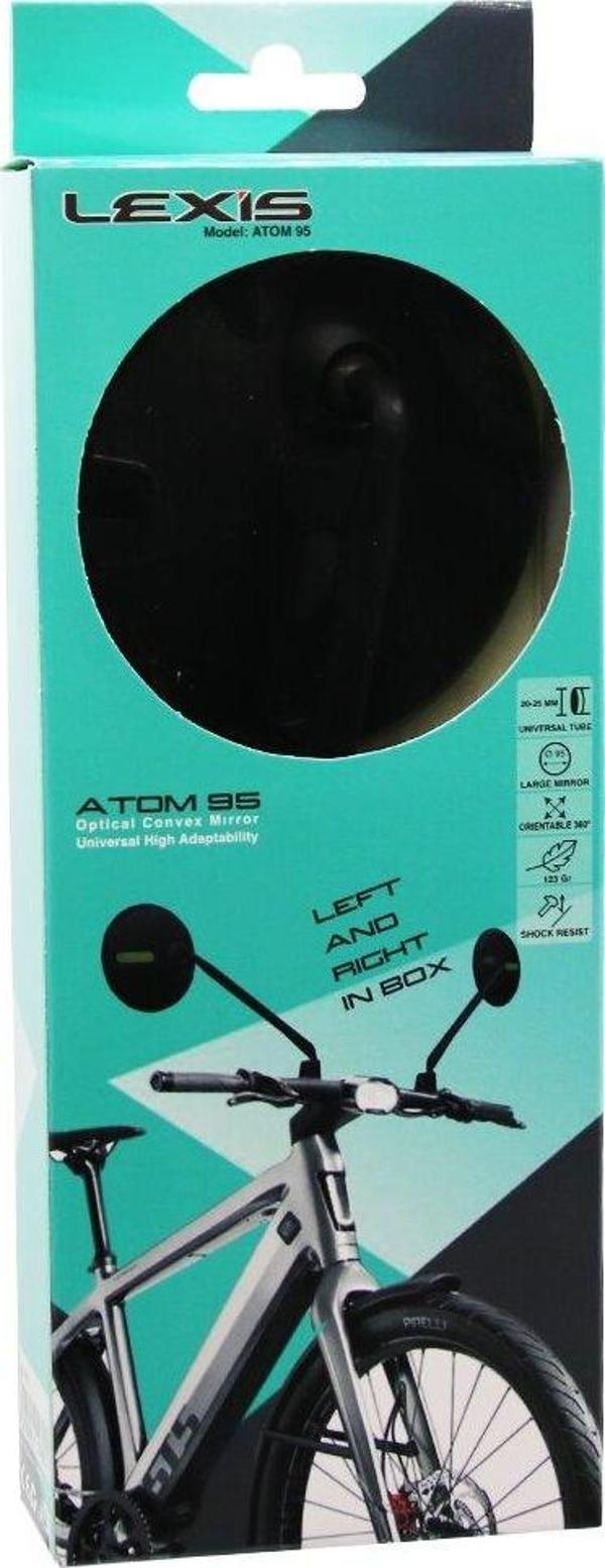 2PCS YUVARLAK GİDON ÜSTÜ BİSİKLET AYNA OYNAR BAŞLIK (K246) - Image 1