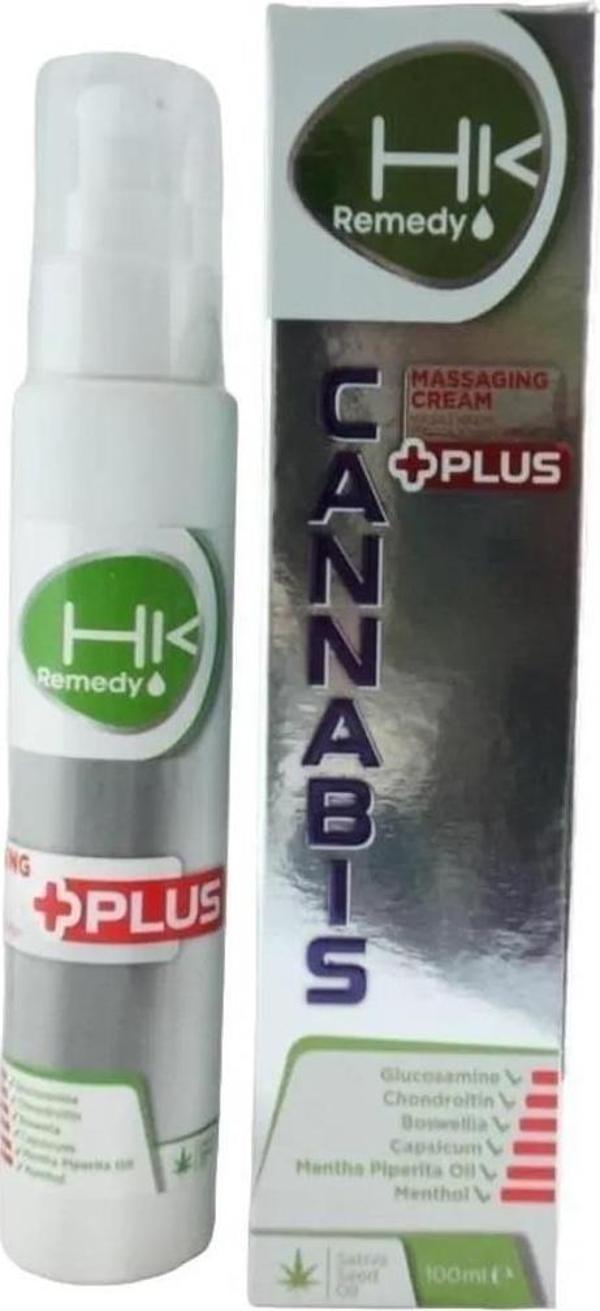 Hk Remedy Cannabis Özlü Masaj Kremi 100 Ml - Image 1