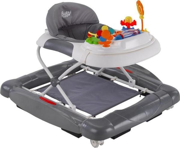 BabyHope 212 Royal Yürüteç Sarı - Müzikli Oyuncaklı Lüks Yürüteç  Örümcek - Image 1