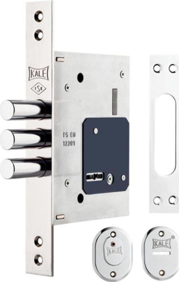Kale 257L Fişeli Çelik Kapı Gömme Emniyet Kilidi - Image 1