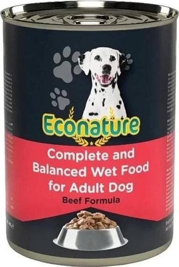 Econature Sığır Etli Yetişkin Köpek Konservesi 400 Gr - Image 1
