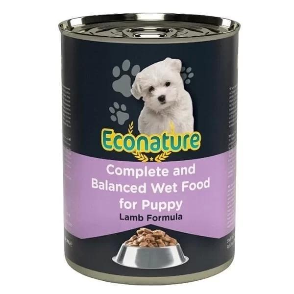 Econature Kuzu Etli Yavru Köpek Konservesi 400 Gr - Image 1