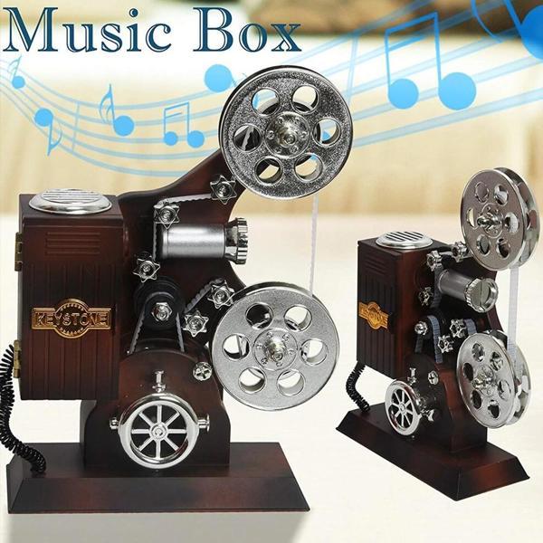 Film Makinesi Görünümlü Müzik Kutusu - Image 1